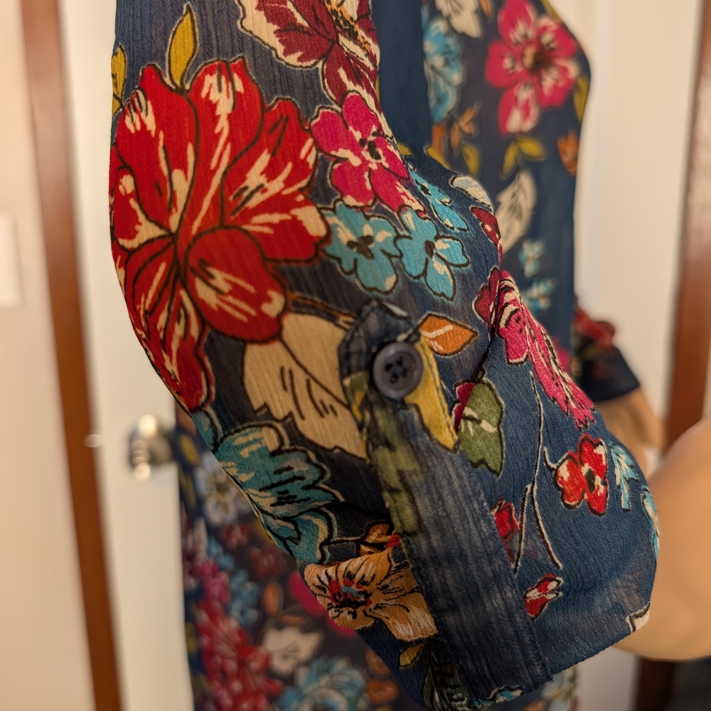 Kut from the Kloth Multicolor Floral Blouse - Picture 3 of 11